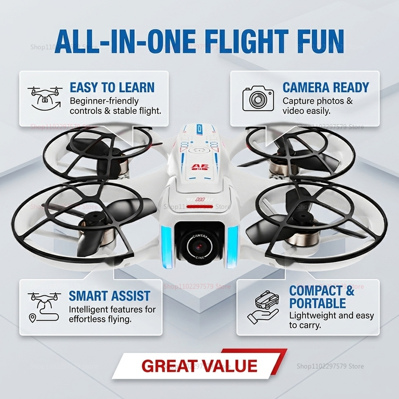 Introduction Drone GPS 8K Prof - Drone Racing Camera のレビューと価格