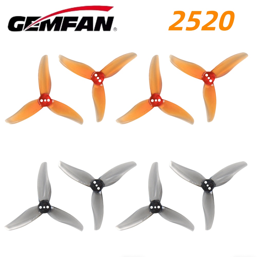 4Pairs Gemfan Hurricane 2520 2 - Drone Racing Motor のレビューと価格