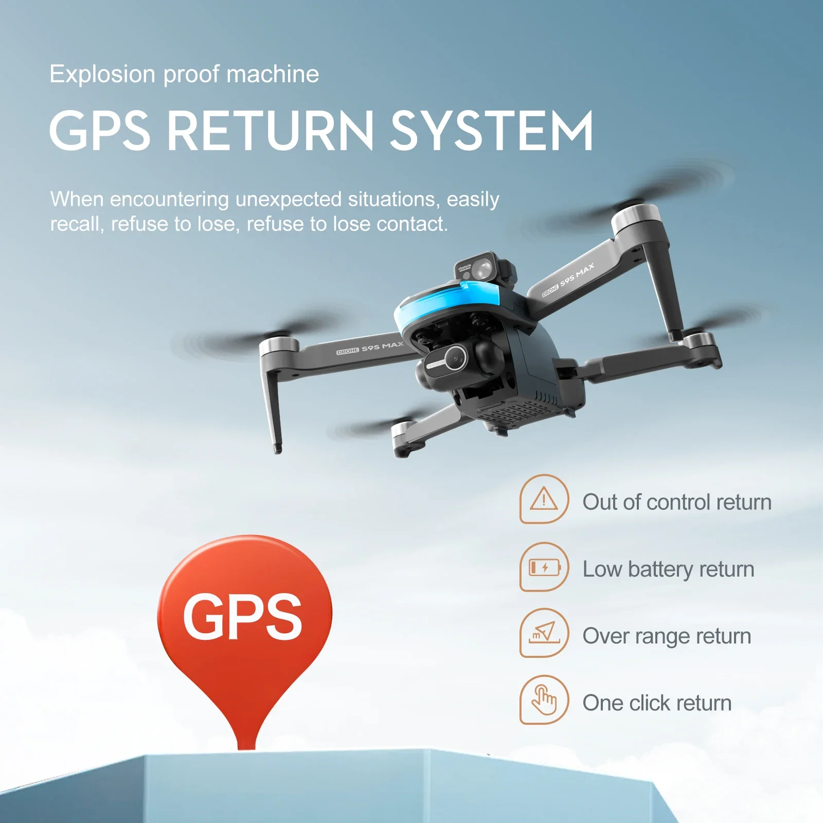 NEW S9S MAX MINI Drone 4K 2-Ax - Drone Racing Camera のレビューと価格
