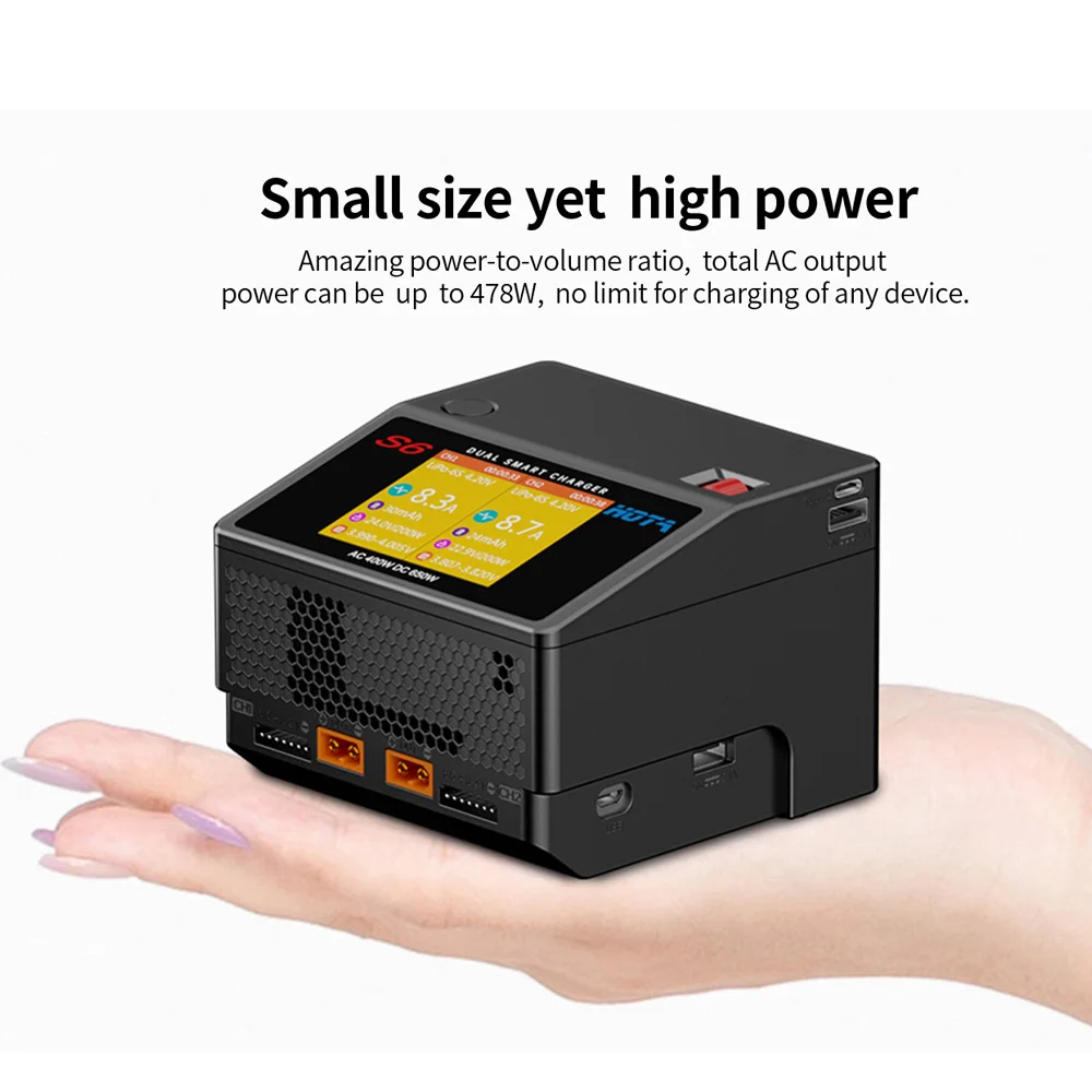 SkyCityFPV  HOTA S6 AC 400W 15 - Drone Racing Charger のレビューと価格