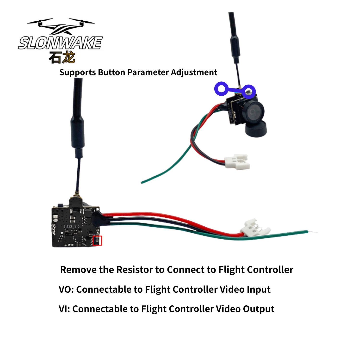 SLONWAKE 5.8G Analog Video Tra - Drone Racing Transmitter のレビューと価格