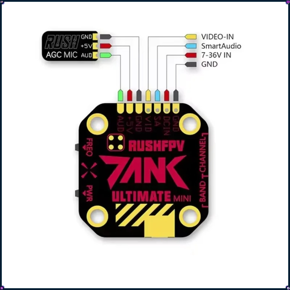 Rush Cherry FPV Stubby Antenna - Drone Racing Antenna のレビューと価格