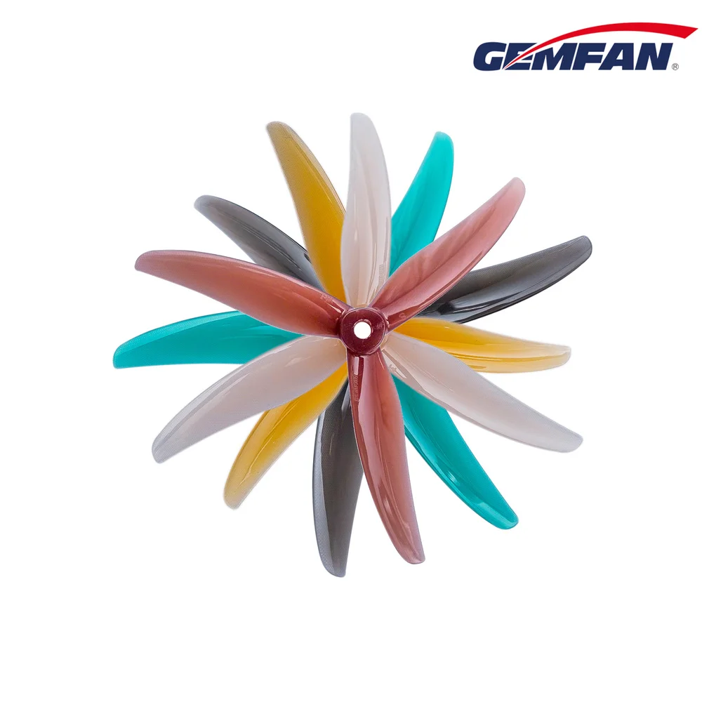 24pcs/12pairs Gemfan 3 Blade P - Drone Racing Propeller のレビューと価格