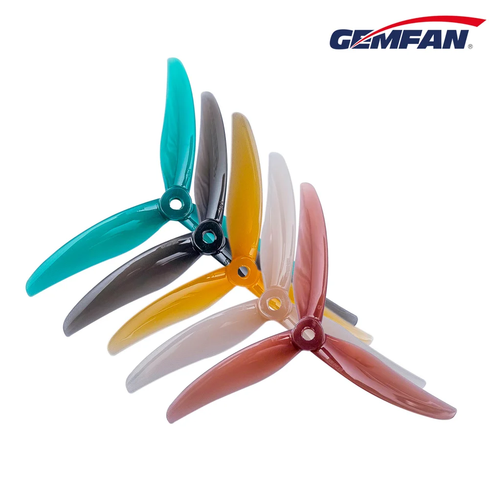24pcs/12pairs Gemfan 3 Blade P - Drone Racing Propeller のレビューと価格