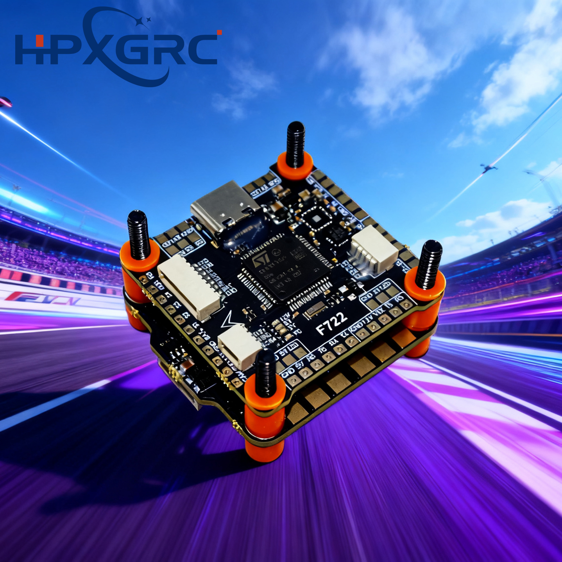 HPXGRC F405/F722 55A STACK 426 - Drone Racing Flight Controller のレビューと価格