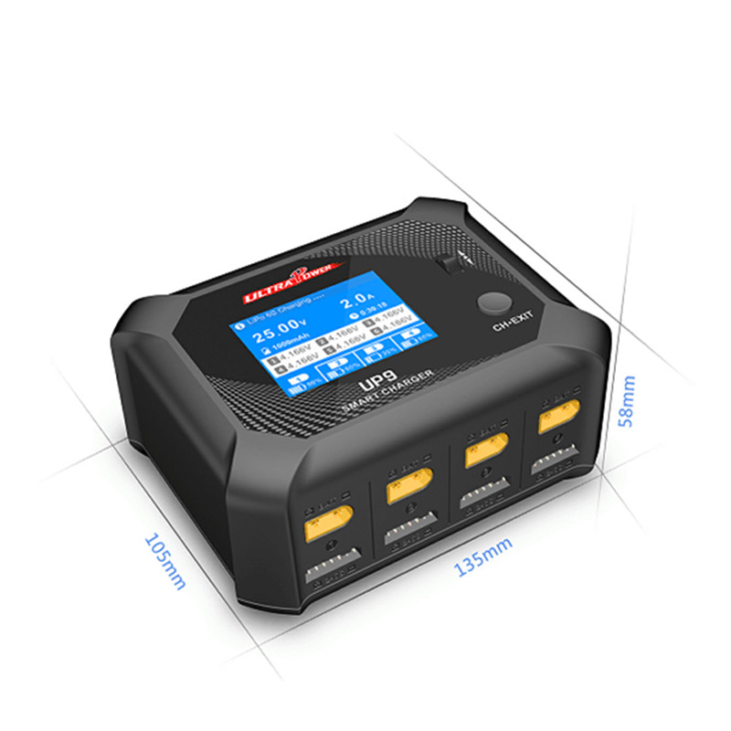 ULTRA POWER UP9 AC 100W DC 200 - Drone Racing Charger のレビューと価格