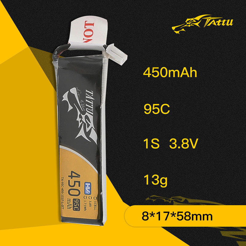 3Pcs NEW TATTU 450/500/550mAh  - Drone Racing Battery のレビューと価格