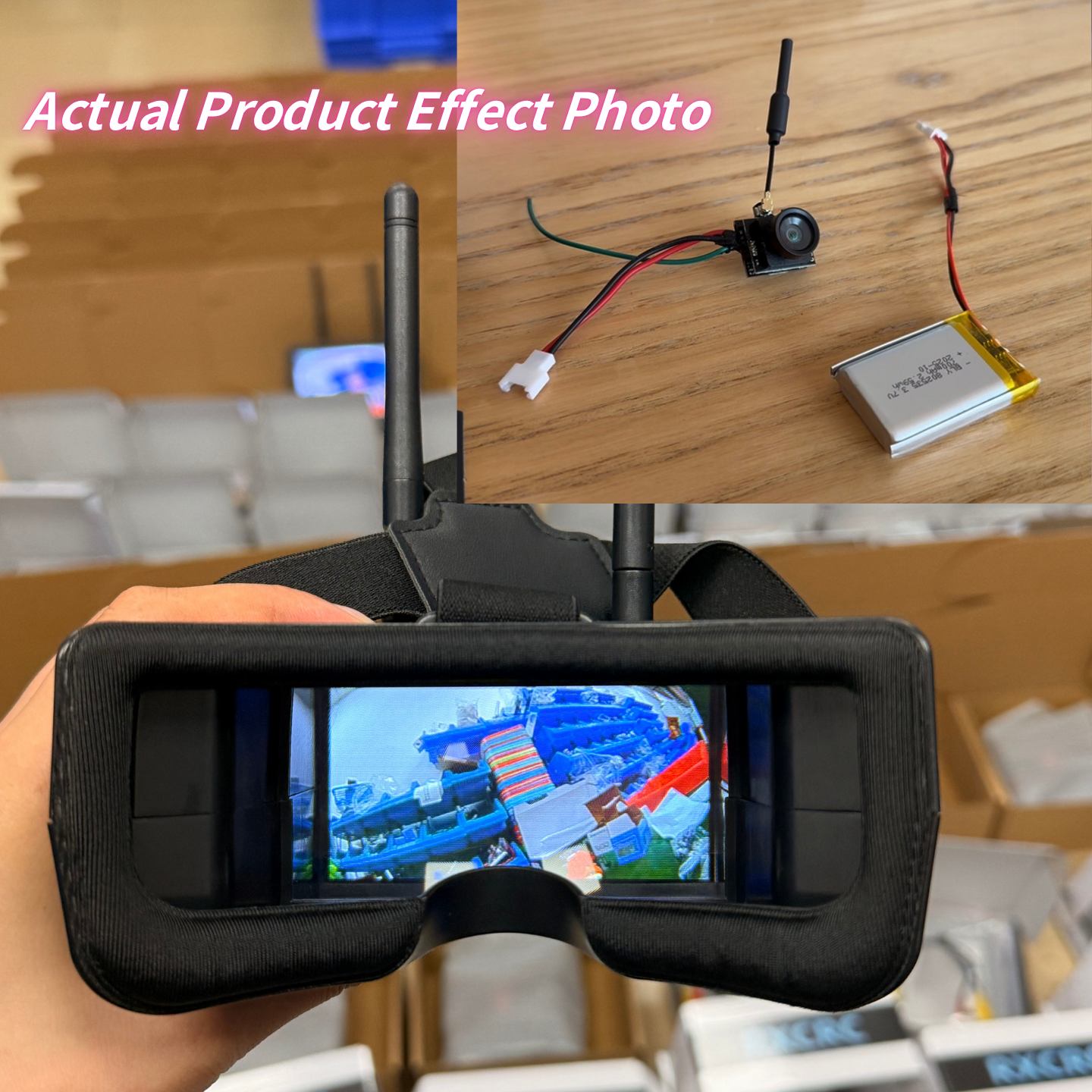 SLONWAKE 5.8G Analog VTX Trans - Drone Racing Camera のレビューと価格