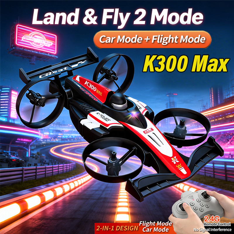 Mini RC Flying Car Transformab - Drone Racing Flight Controller のレビューと価格